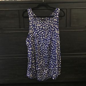Flowy Spot Print Business Tank top!